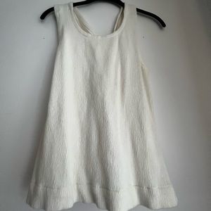 Madewell sleeveless tank with criss-cross back